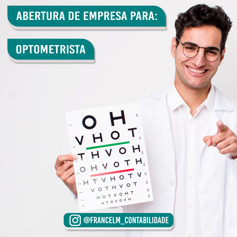 Abertura de empresa (CNPJ) Para Médico Optometrista: Como abrir?